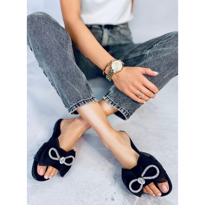 Seastar Mocasines lazo negro Monique 1