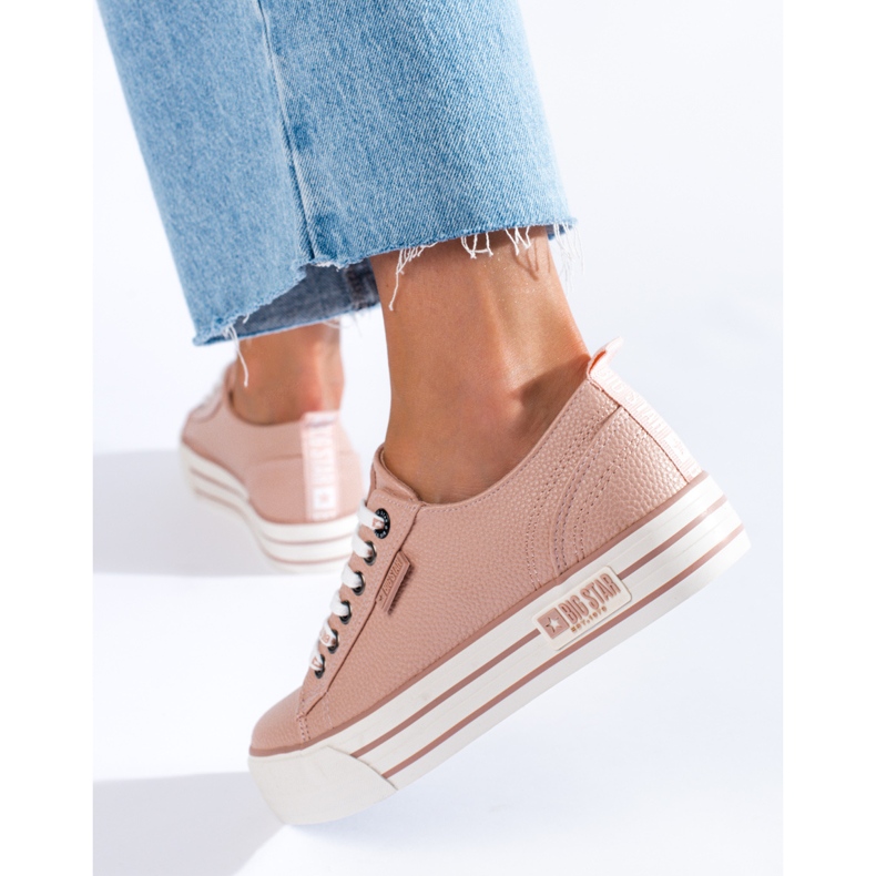 Zapatillas de mujer Big Star KK274016 rosado 1