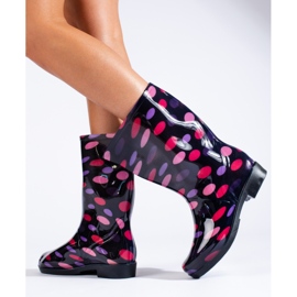 Botas altas de mujer Shelovet multicolor negro 2