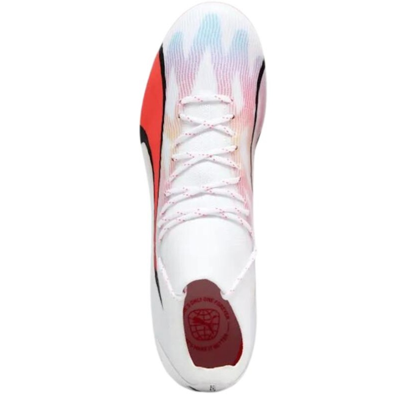 Botas de fútbol Puma Ultra Pro FG/AG M 107422 01 blanco blanco 1