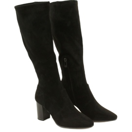 Botas elásticas negras de mujer Caprice 9-25520-41 044 botas altas negras negro 2 Botas elásticas negras de mujer Caprice 9-25520-41 044 botas altas negras negro 2
