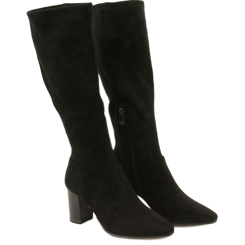 Botas elásticas negras de mujer Caprice 9-25520-41 044 botas altas negras negro 2 Botas elásticas negras de mujer Caprice 9-25520-41 044 botas altas negras negro 2
