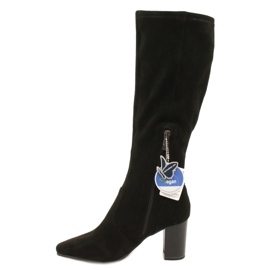 Botas elásticas negras de mujer Caprice 9-25520-41 044 botas altas negras negro 1 Botas elásticas negras de mujer Caprice 9-25520-41 044 botas altas negras negro 1