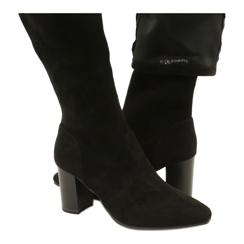 Botas elásticas negras de mujer Caprice 9-25520-41 044 botas altas negras negro 5 Botas elásticas negras de mujer Caprice 9-25520-41 044 botas altas negras negro 5