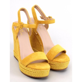 Wexler Sandalias cuña amarillas amarillo 1