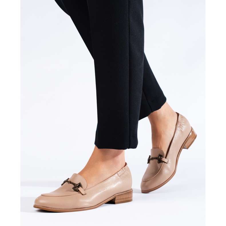 Señoríos de mujer Vinceza beige 1