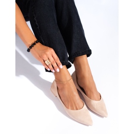 Bailarinas mujer Shelovet ante beige 1