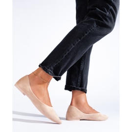 Bailarinas mujer Shelovet ante beige 2