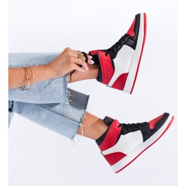 Zapatillas altas rojas Shelovet rojo 1