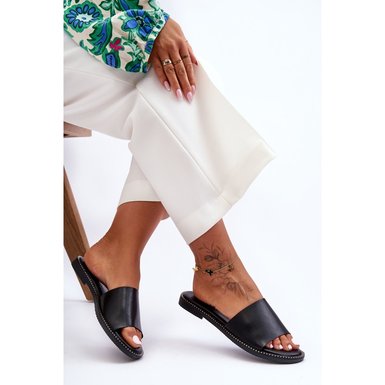 Pantuflas Afrodita Negras Clásicas de Mujer negro 1 Pantuflas Afrodita Negras Clásicas de Mujer negro 1