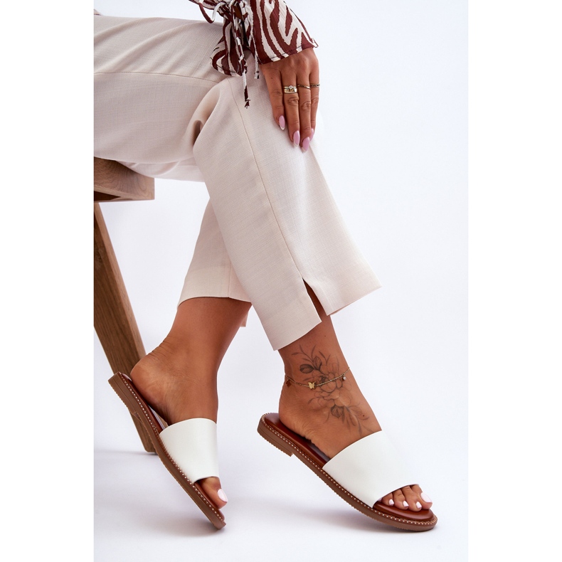 Sandalias Clásicas Mujer Afrodita Blanca blanco 1