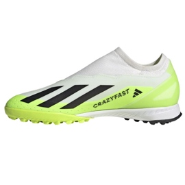 Adidas X Crazyfast.3 Ll Tf M ID9346 zapatos de fútbol blanco blanco 1