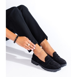 Zapatos mujer ante negro Shelovet 1