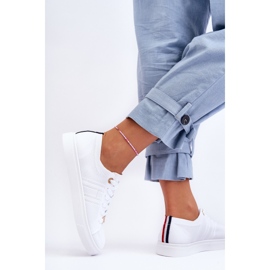 PE1 Zapatillas Mujer Con Cordones Blanco Etna 8