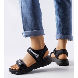 Sandalias deportivas negras de Sanjit. negro 1