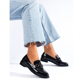 SHELOVET Mocasines elegantes negro 1