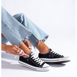 Big Star T274023906 zapatillas clásicas negras negro 2