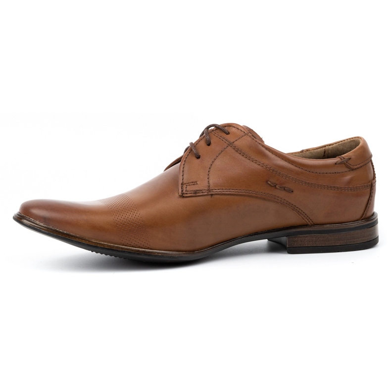 KOMODO Zapatos de vestir hombre piel 877L marrón 1