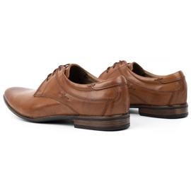 KOMODO Zapatos de vestir hombre piel 877L marrón 6
