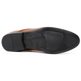 KOMODO Zapatos de vestir hombre piel 877L marrón 7