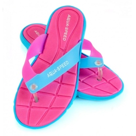 Zapatillas Aqua-Speed ​​Bali rosa-azul 03479 rosado 2