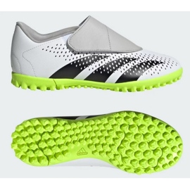 Adidas Predator Accuracy.4 Vel Tf Jr IE9435 zapatillas blanco blanco 1