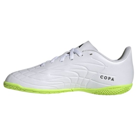 Adidas Copa Pure.4 In Jr GZ2552 zapatos de fútbol blanco 1