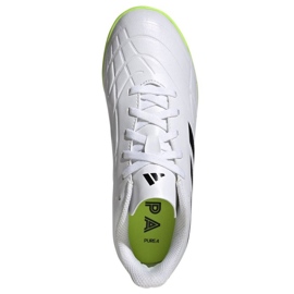 Adidas Copa Pure.4 In Jr GZ2552 zapatos de fútbol blanco 2