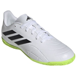 Adidas Copa Pure.4 In Jr GZ2552 zapatos de fútbol blanco 3