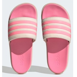 Chanclas Adidas Adilette Platform HP9409 rosa beige 2