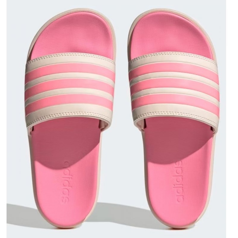 Chanclas Adidas Adilette Platform HP9409 rosa beige 2