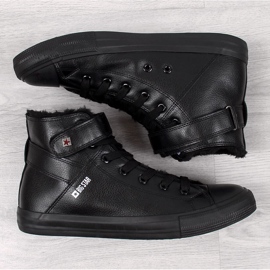 Deportivas negras con aislamiento para hombre Big Star Y174020F negro 3