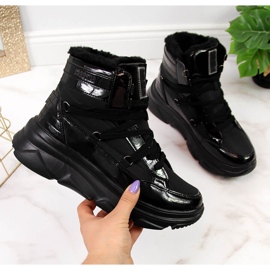 Botas de nieve mujer plataforma negras Big Star II274311 negro 4