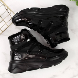 Botas de nieve mujer plataforma negras Big Star II274311 negro 5