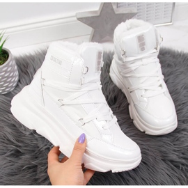 Botas de nieve de mujer con plataforma blancas Big Star II274463 blanco 3