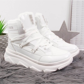 Botas de nieve de mujer con plataforma blancas Big Star II274463 blanco 5