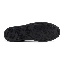 KENT 304 zapatos casuales de hombre negro 5