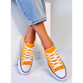 Zapatillas clásicas de mujer Fargis Yellow amarillo 2