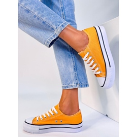 Zapatillas clásicas de mujer Fargis Yellow amarillo 4