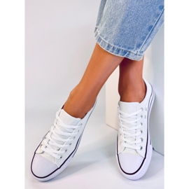 Zapatillas clásicas de mujer Fargis White blanco 2
