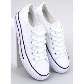 Zapatillas clásicas de mujer Fargis White blanco 5