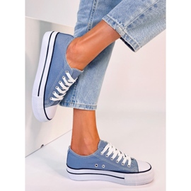 Zapatillas clásicas de mujer Fargis L.BLUE azul 3