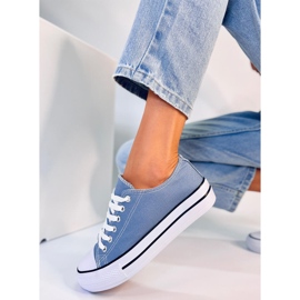 Zapatillas clásicas de mujer Fargis L.BLUE azul 4