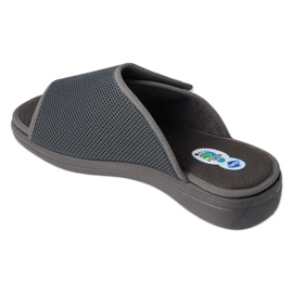 Zapatillas de hombre Dr.ORTO Befado con fondo de velcro 078M001 verde 2