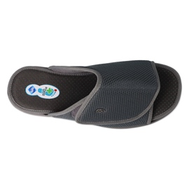 Zapatillas de hombre Dr.ORTO Befado con fondo de velcro 078M001 verde 3