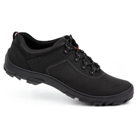 Kampol Zapatos trekking hombre 36 negro 8