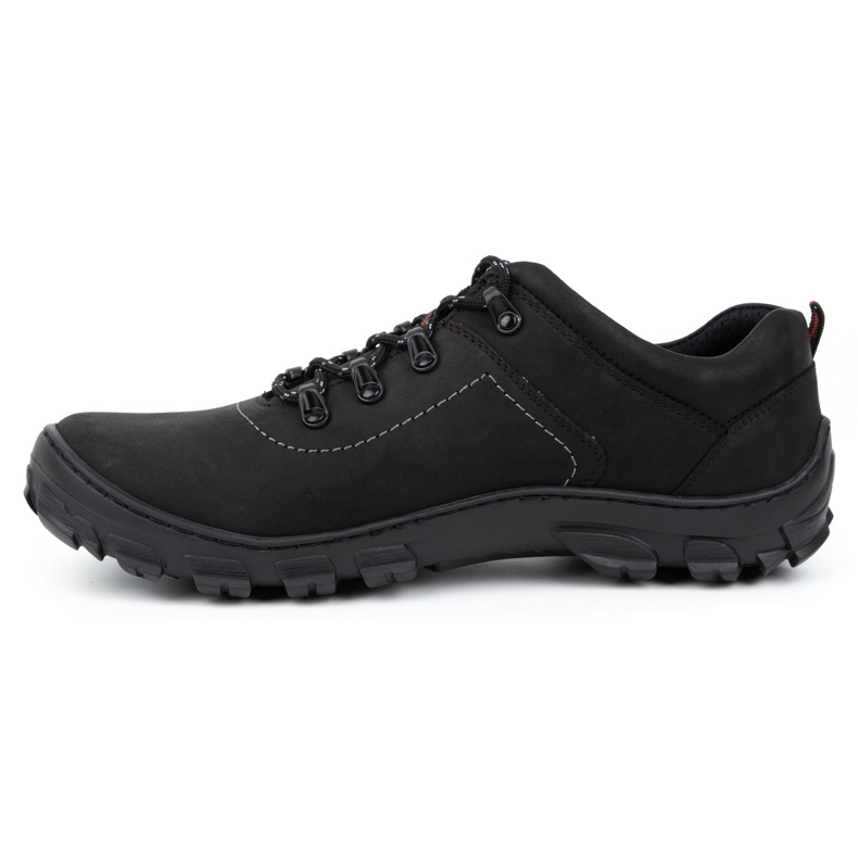 Kampol Zapatos trekking hombre 36 negro 1