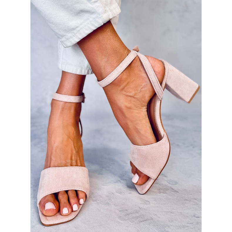 Sandalias al poste Loya Rosa 1