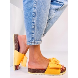 Pantuflas Mujer Feary Amarillo 5