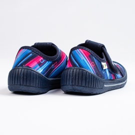 SHELOVET Zapatillas de casa con velcros para niño 3F multicolor 3